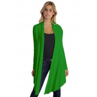 Gilet long manches longues en modal ANNELIE