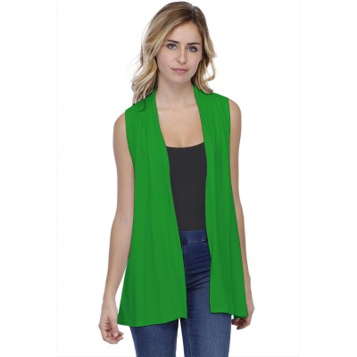Gilet long sans manches en modal DEBO01