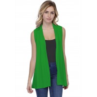 Gilet long sans manches en modal DEBO01