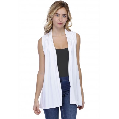 Gilet long sans manches en modal DEBO01