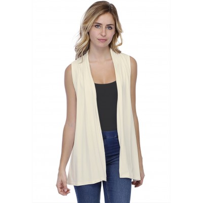 Gilet long sans manches en modal DEBO01