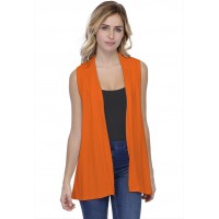 Gilet long sans manches en modal DEBO01