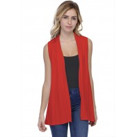 Gilet long sans manches en modal DEBO01