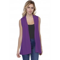 Gilet long sans manches en modal DEBO01