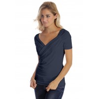 T-shirt cache-coeur manches courtes en modal GERRY01