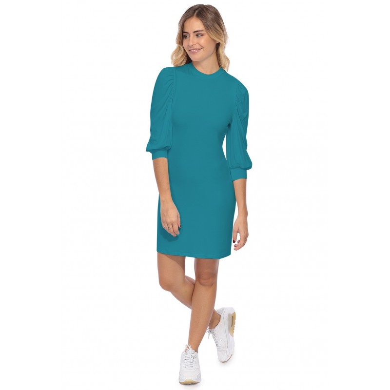 Robe midi manches bouffantes FUSION Robe midi manches bouffantes FUSION