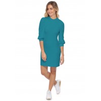 Robe midi manches bouffantes FUSION