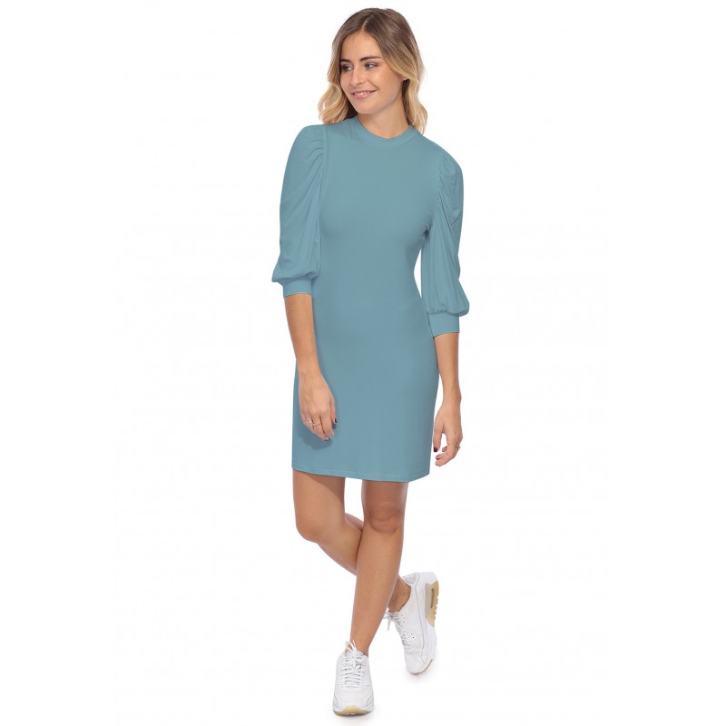 Robe midi manches bouffantes FUSION Robe midi manches bouffantes FUSION