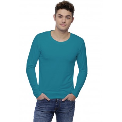 T-shirt col rond dégagé manches longues en modal THIERRY