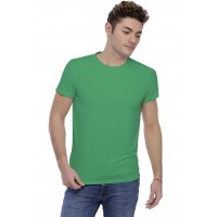 T-shirt col rond bande rapportée manches courtes en modal BENJI