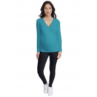 T-shirt cache-coeur de grossesse en modal IRIS