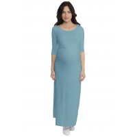 Robe longue de grossesse en modal JACINTHE