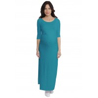 Robe longue de grossesse en modal JACINTHE