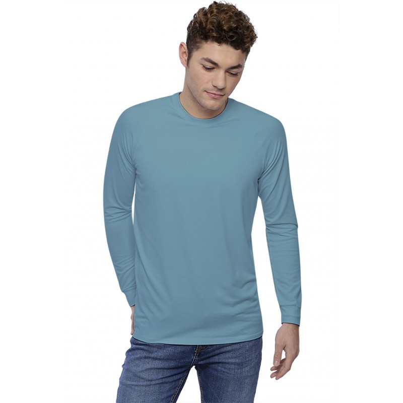 T-shirt col rond manches longues raglan en modal DANY T-shirt col rond manches longues raglan en modal DANY