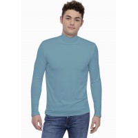 T-shirt col montant manches longues en modal RAPHAEL