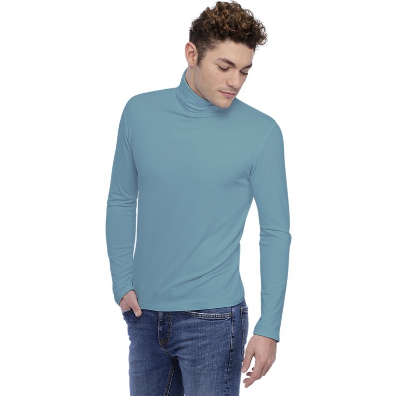 T-shirt col roulé manches longues en modal PHILIPPE T-shirt col roulé manches longues en modal PHILIPPE
