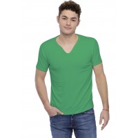 T-shirt col V boutonné manches courtes en modal LIAM