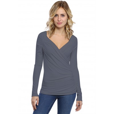 T-shirt cache coeur manches longues en modal GERRY03