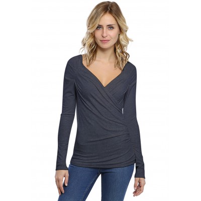 T-shirt cache coeur manches longues en modal GERRY03