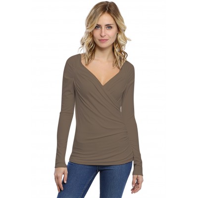 T-shirt cache coeur manches longues en modal GERRY03