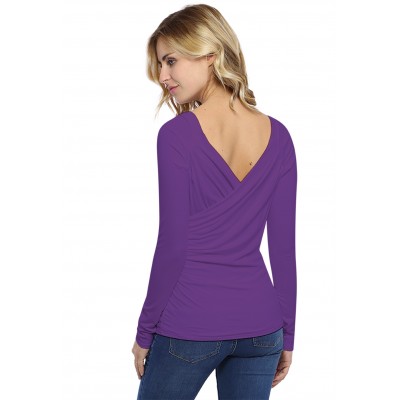 T-shirt cache coeur manches longues en modal GERRY03