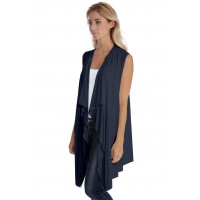 Gilet long sans manche en modal TAYLOR