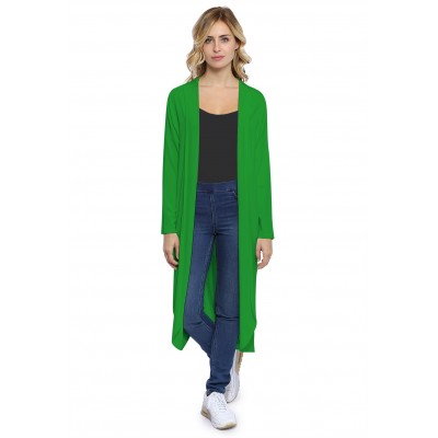 Gilet long à manches longues en modal YOLA