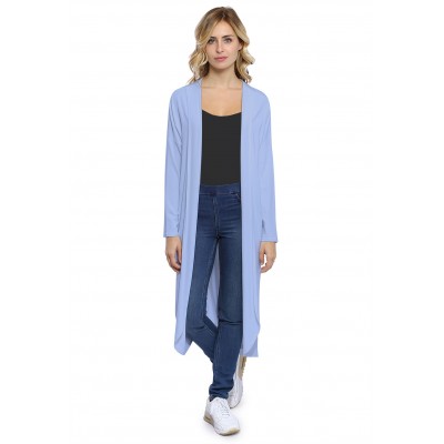 Gilet long à manches longues en modal YOLA
