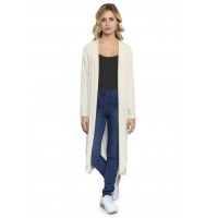 Gilet long à manches longues en modal YOLA