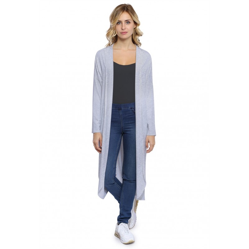 Gilet long à manches longues en modal YOLA Gilet long à manches longues en modal YOLA