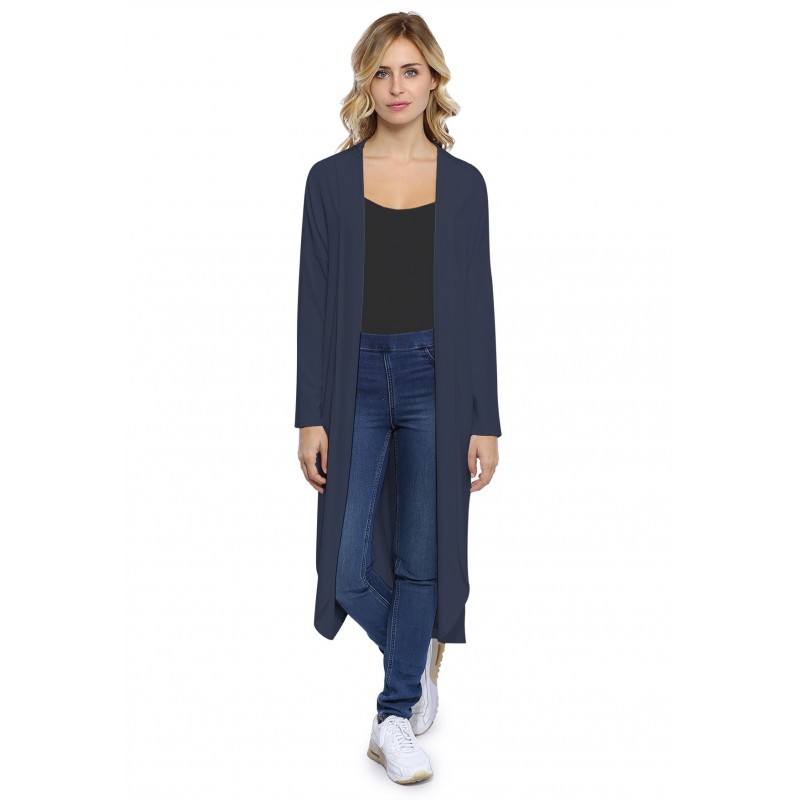 Gilet long à manches longues en modal YOLA Gilet long à manches longues en modal YOLA