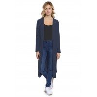 Gilet long à manches longues en modal YOLA