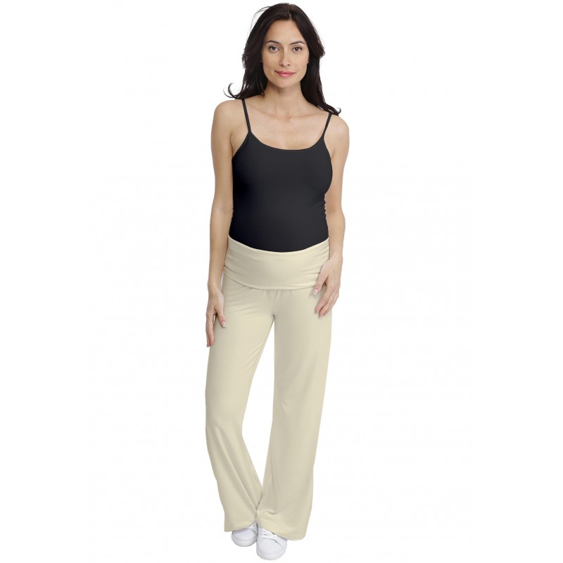 Pantalon de grossesse en modal MARGUERITE Pantalon de grossesse en modal MARGUERITE