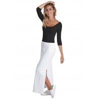 Jupe longue en modal AELIS03