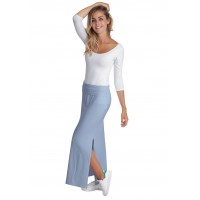 Jupe longue en modal AELIS03