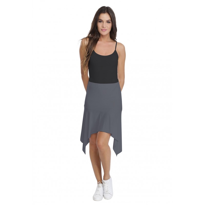 Jupe asymétrique en modal HOLLY Jupe asymétrique en modal HOLLY