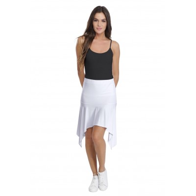 Jupe asymétrique en modal HOLLY