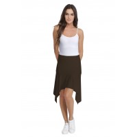 Jupe asymétrique en modal HOLLY