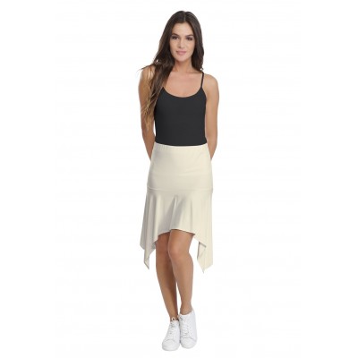 Jupe asymétrique en modal HOLLY