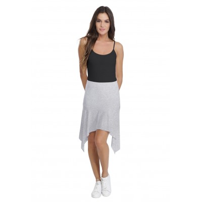 Jupe asymétrique en modal HOLLY