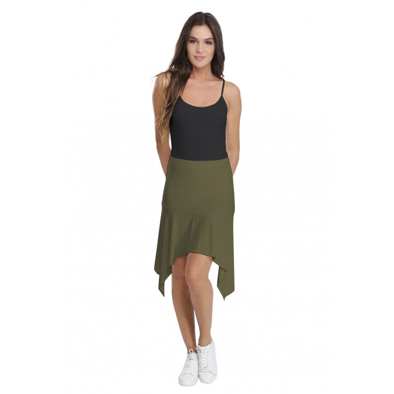 Jupe asymétrique en modal HOLLY Jupe asymétrique en modal HOLLY