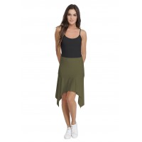 Jupe asymétrique en modal HOLLY
