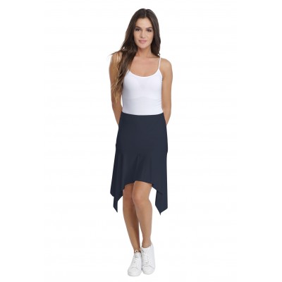 Jupe asymétrique en modal HOLLY