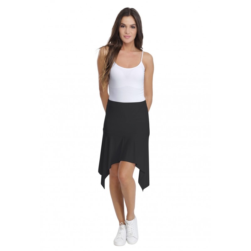 Jupe asymétrique en modal HOLLY Jupe asymétrique en modal HOLLY