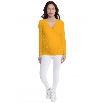 T-shirt cache-coeur de grossesse en modal IRIS