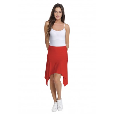 Jupe asymétrique en modal HOLLY