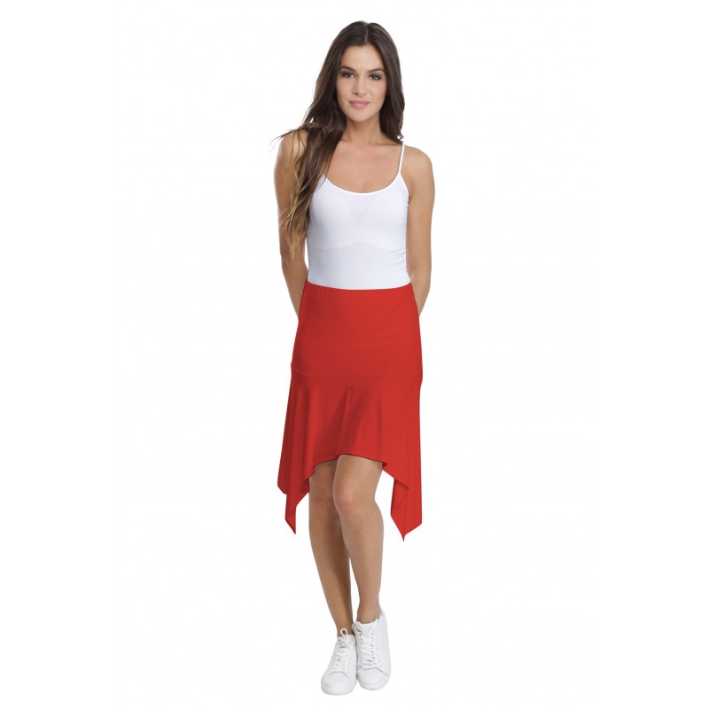Jupe asymétrique en modal HOLLY Jupe asymétrique en modal HOLLY