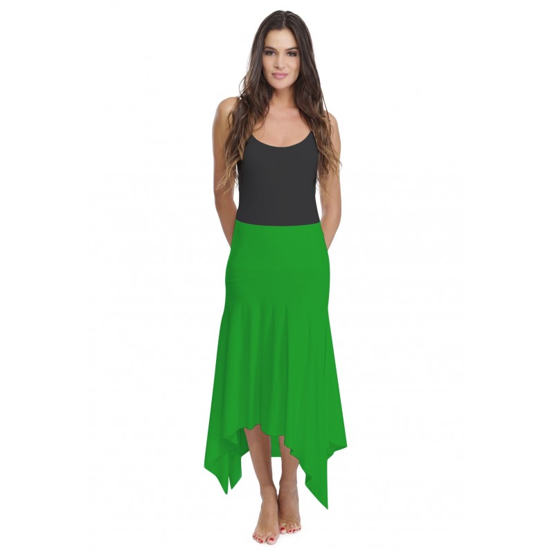 Jupe longue asymétrique en modal KYM Jupe longue asymétrique en modal KYM