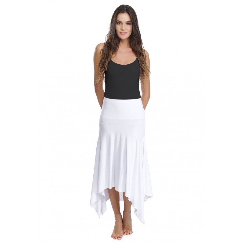 Jupe longue asymétrique en modal KYM Jupe longue asymétrique en modal KYM