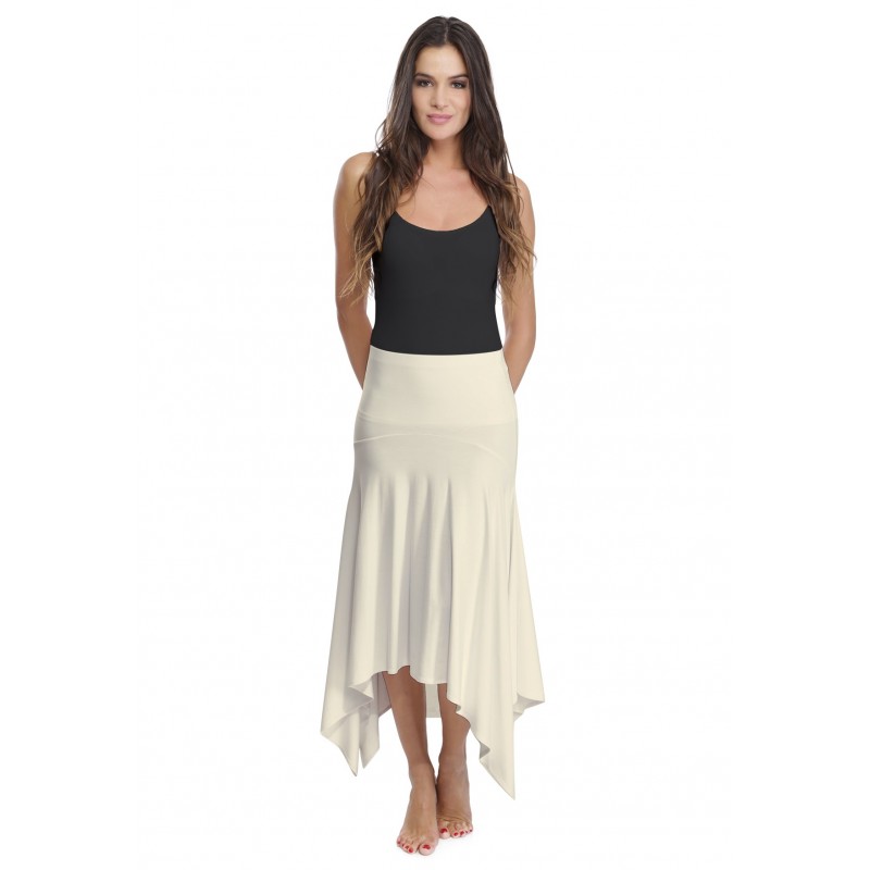 Jupe longue asymétrique en modal KYM Jupe longue asymétrique en modal KYM
